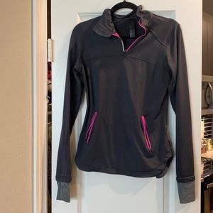 Fleece lined quarter zip